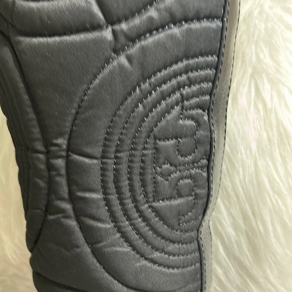 TORY BURCH BLACK RIDING BOOTS